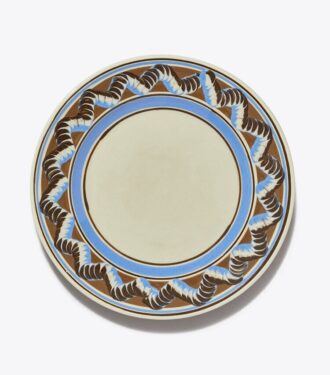 Plato llano Mochaware, juego de 2