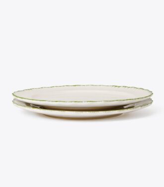 Plato llano Oiseau, juego de 2