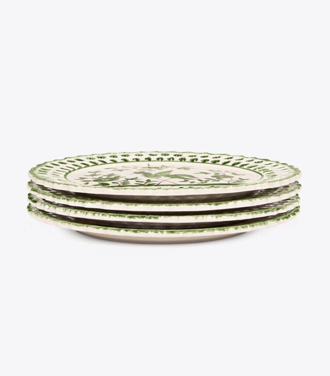 Plato llano Oiseau, juego de 4 Plato llano Oiseau, juego de 4