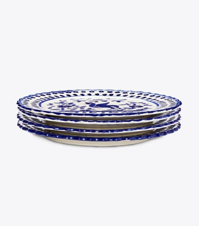 Plato llano Oiseau, juego de 4 Plato llano Oiseau, juego de 4