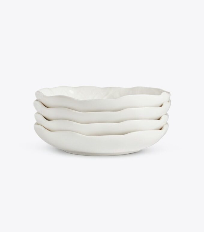Plato para canapés Lettuce Ware, juego de 4