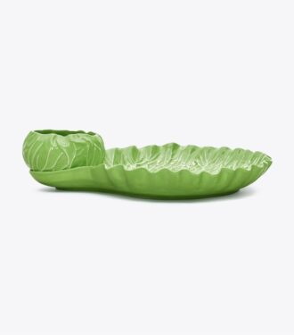 Plato para crudités Lettuce Ware