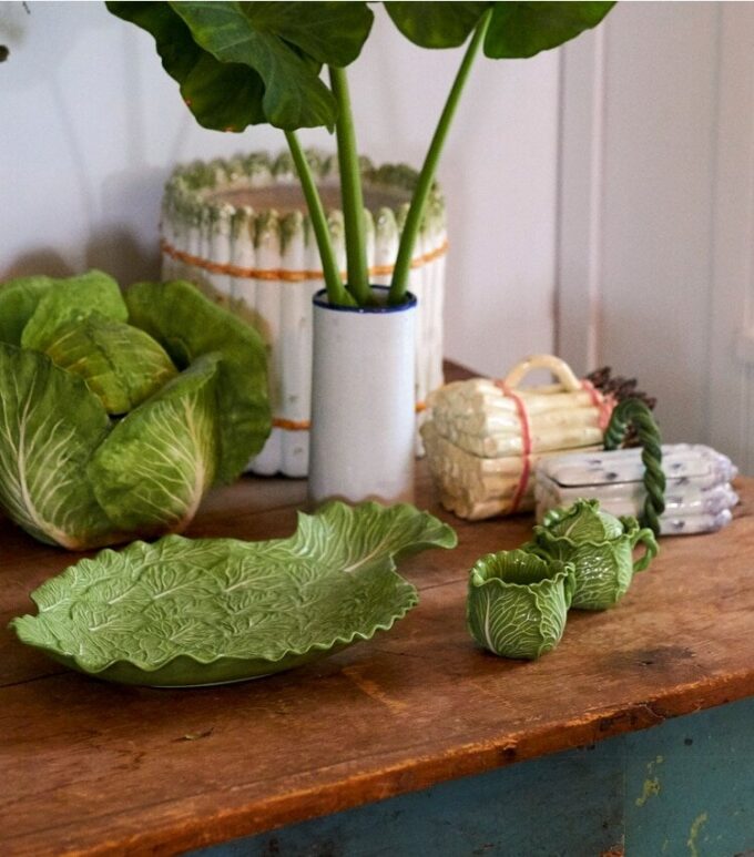 Plato para crudités Lettuce Ware