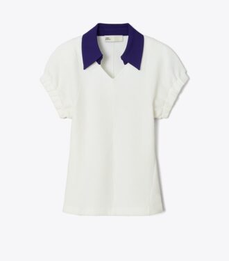 Polo de algodón y seda