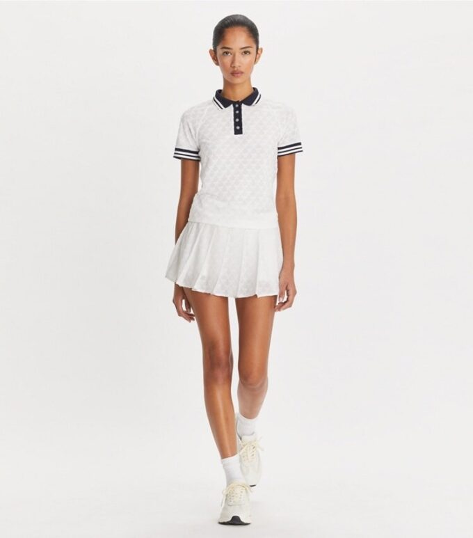Polo de jacquard de rizo Polo de jacquard de rizo