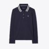 Polo de manga larga de piqué de alto rendimiento Polo de manga larga de piqué de alto rendimiento