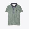 Polo técnico estampado de piqué