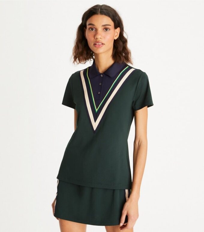 Polo Tech Piqué Chevron Polo Tech Piqué Chevron