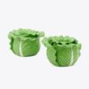 Portavelas Lettuce Ware, juego de 2 Portavelas Lettuce Ware, juego de 2
