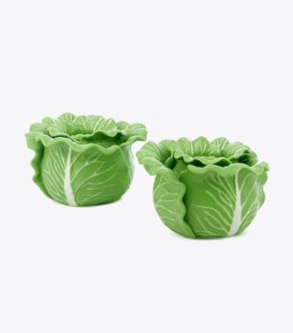 Portavelas Lettuce Ware, juego de 2
