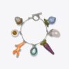 Pulsera con dijes de verduras Curiosity Pulsera con dijes de verduras Curiosity