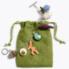 Pulsera con dijes de verduras Curiosity Pulsera con dijes de verduras Curiosity