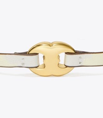 Pulsera de cuero Gemini Link