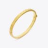 Pulsera fina con bisagra y T Monogram Pulsera fina con bisagra y T Monogram
