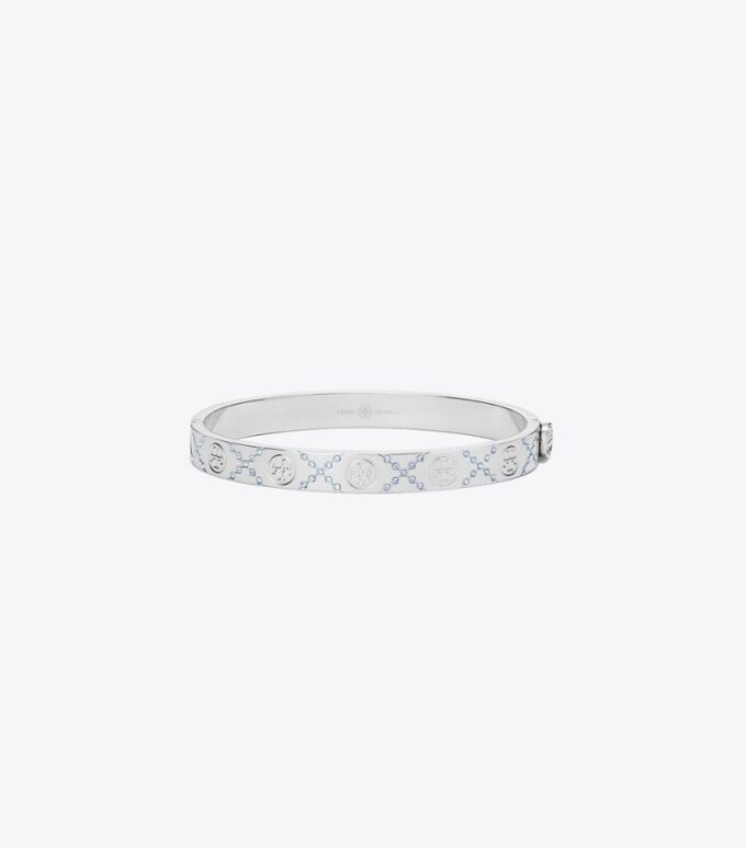 Pulsera Icon T Monogram Pavé Hinge