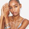 Pulsera Icon T Monogram Pavé Hinge