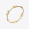 Pulsera metálica de una vuelta Serif-T Pulsera metálica de una vuelta Serif-T