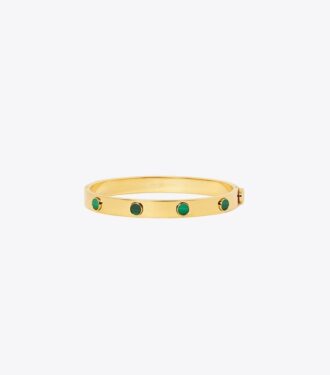 Pulsera Miller Stud Semi-Precious Hinge