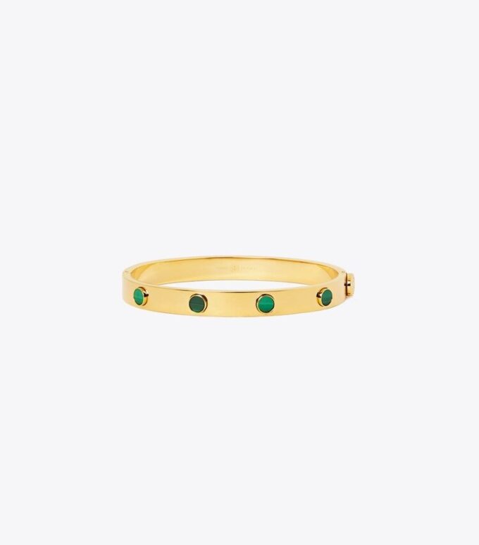 Pulsera Miller Stud Semi-Precious Hinge Pulsera Miller Stud Semi-Precious Hinge