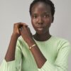 Pulsera Miller Stud Semi-Precious Hinge Pulsera Miller Stud Semi-Precious Hinge