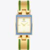 Reloj Buddy Bangle, acero inoxidable dorado/multicolor, 26 x 32 mm Reloj Buddy Bangle, acero inoxidable dorado/multicolor, 26 x 32 mm