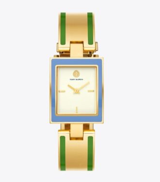 Reloj Buddy Bangle, acero inoxidable dorado/multicolor, 26 x 32 mm