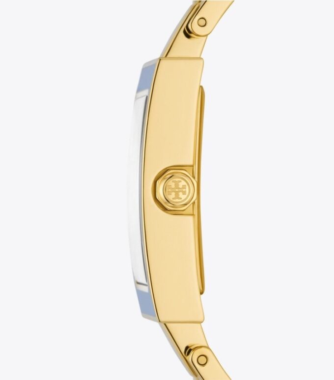 Reloj Buddy Bangle, acero inoxidable dorado/multicolor, 26 x 32 mm Reloj Buddy Bangle, acero inoxidable dorado/multicolor, 26 x 32 mm