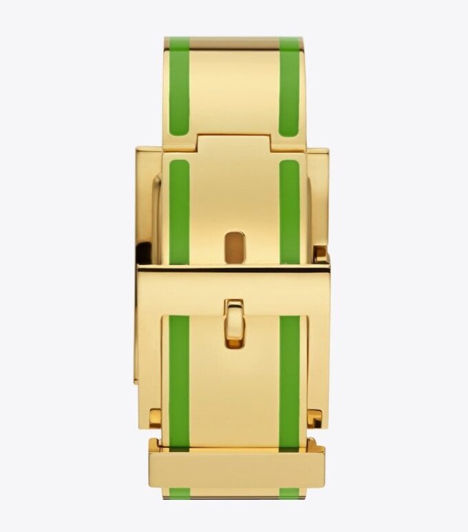 Reloj Buddy Bangle, acero inoxidable dorado/multicolor, 26 x 32 mm Reloj Buddy Bangle, acero inoxidable dorado/multicolor, 26 x 32 mm