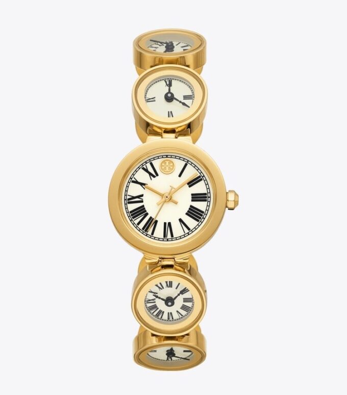 Reloj Clock, acero inoxidable dorado Reloj Clock, acero inoxidable dorado