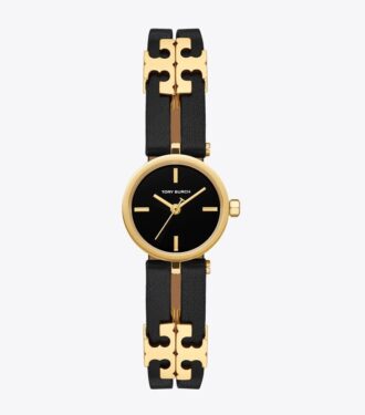 Reloj Kira, negro/dorado, 22 x 28 mm