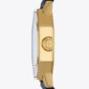 Reloj Sawyer Octagonal, cuero azul marino/acero inoxidable dorado, 28 x 32 mm Reloj Sawyer Octagonal, cuero azul marino/acero inoxidable dorado, 28 x 32 mm