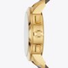 Reloj Tory con T Monogram, azul marino/acero inoxidable dorado, 37 x 37 mm Reloj Tory con T Monogram, azul marino/acero inoxidable dorado, 37 x 37 mm