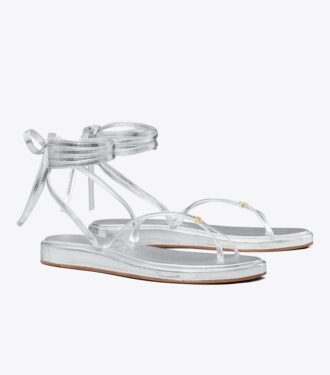 Sandalias Capri con tiras al tobillo