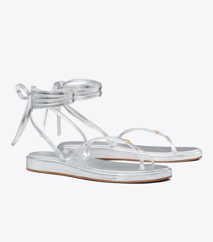 Sandalias Capri con tiras al tobillo Sandalias Capri con tiras al tobillo