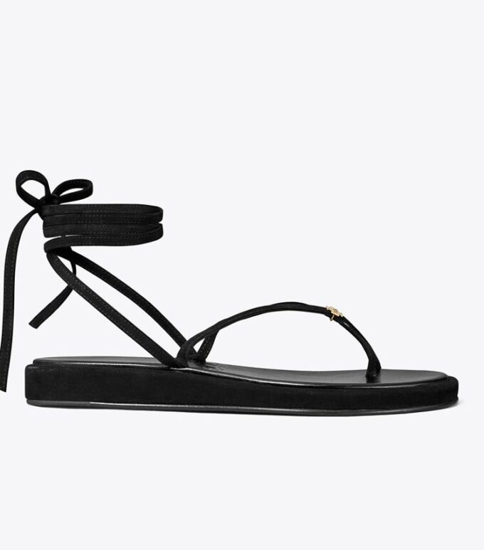 Sandalias Capri con tiras al tobillo Sandalias Capri con tiras al tobillo