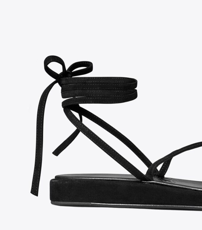 Sandalias Capri con tiras al tobillo Sandalias Capri con tiras al tobillo