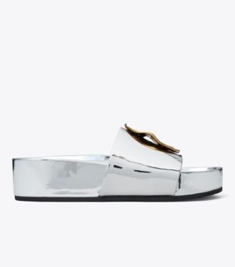 Sandalias con plataforma asimétrica Patos