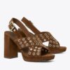 Sandalias con tacón cruzado Sandalias con tacón cruzado