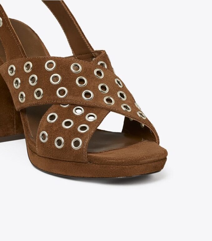 Sandalias con tacón cruzado Sandalias con tacón cruzado