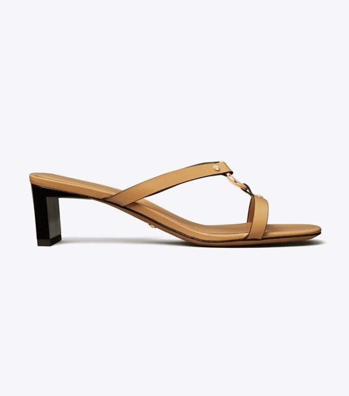 Sandalias con tacón de anilla Sandalias con tacón de anilla