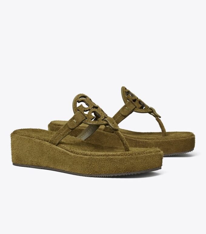 Sandalias de cuña Miller Suede Sandalias de cuña Miller Suede