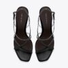 Sandalias de tacón con tiras múltiples Sandalias de tacón con tiras múltiples
