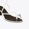 Sandalias de tacón con tiras múltiples y aberturas Sandalias de tacón con tiras múltiples y aberturas