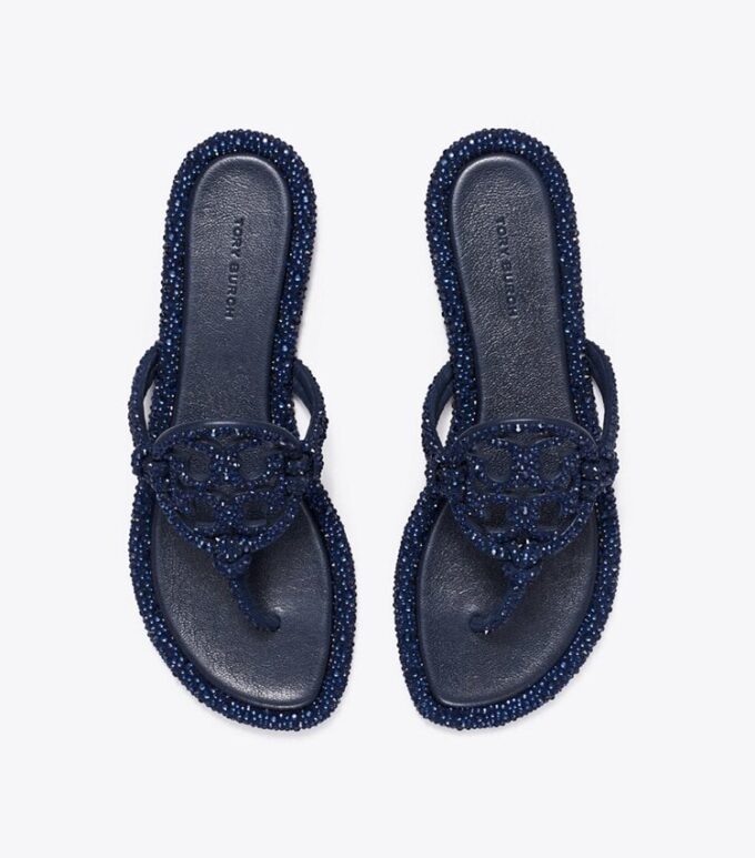 Sandalias Miller Crystal Knotted Sandalias Miller Crystal Knotted