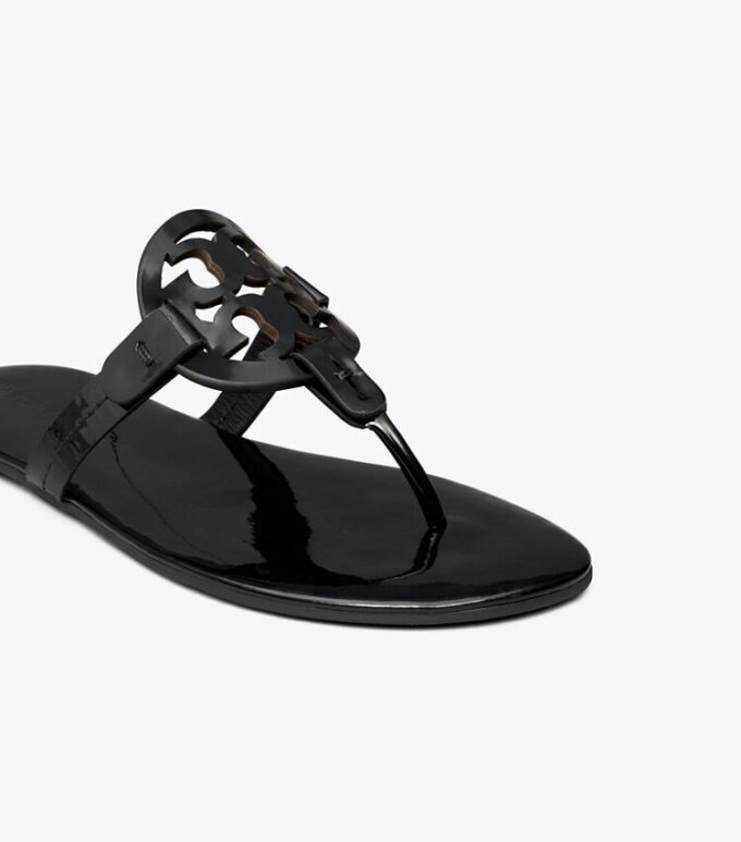 Sandalias Miller de charol suave, estrechas Sandalias Miller de charol suave, estrechas