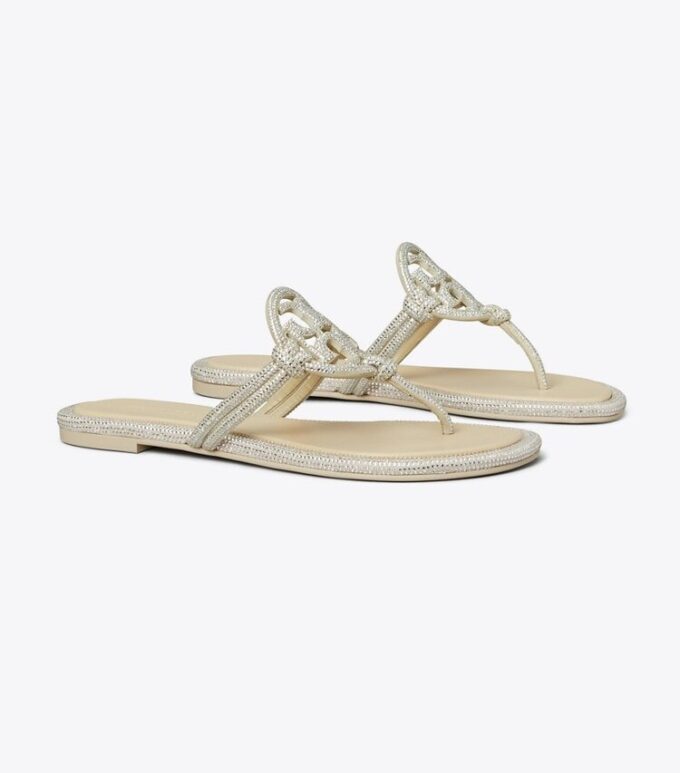 Sandalias Miller Pavé Knotted Sandalias Miller Pavé Knotted