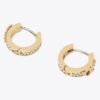Serif-T Pavé Huggie Hoop Serif-T Pavé Huggie Hoop