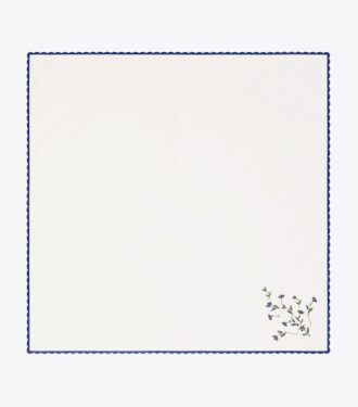 Servilletas bordadas Jolie Fleur, juego de 4