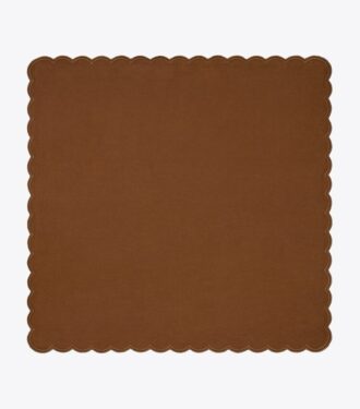 Servilletas de lino festoneadas, juego de 6