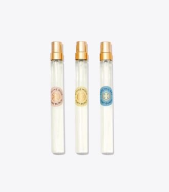 Set de colgantes para frasco de viaje